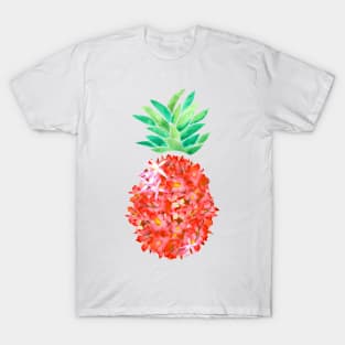 Orange Tropic Pineapple T-Shirt